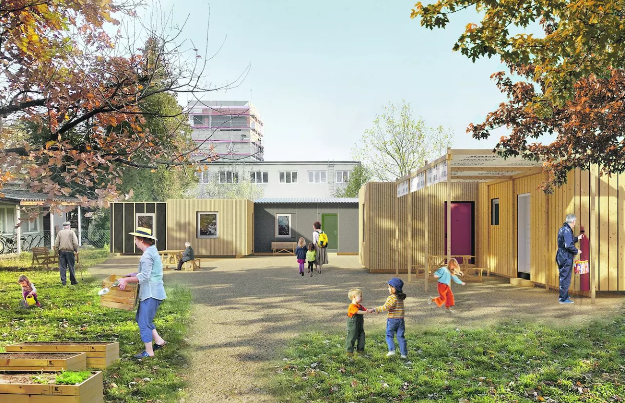 модульні будинки для переселенців у Чехії