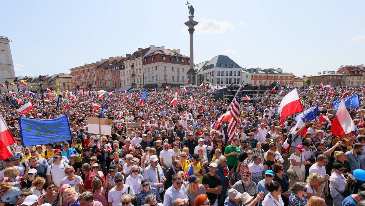 Протестний марш у Польщі 4 червня
