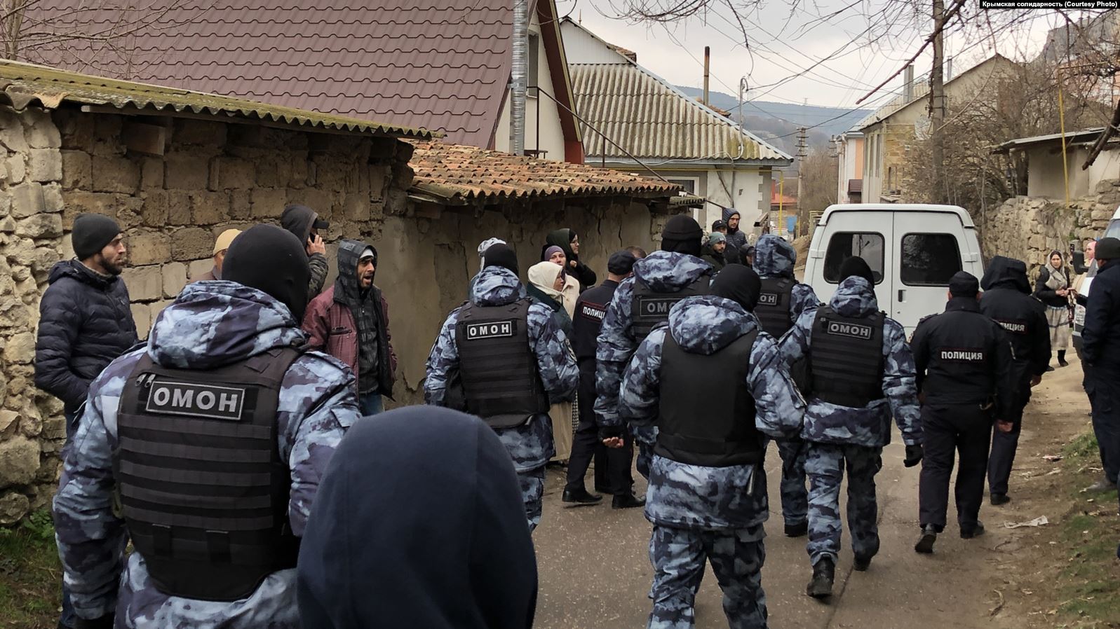 Crimean Tatars Detentions In Bakhchysaray 2