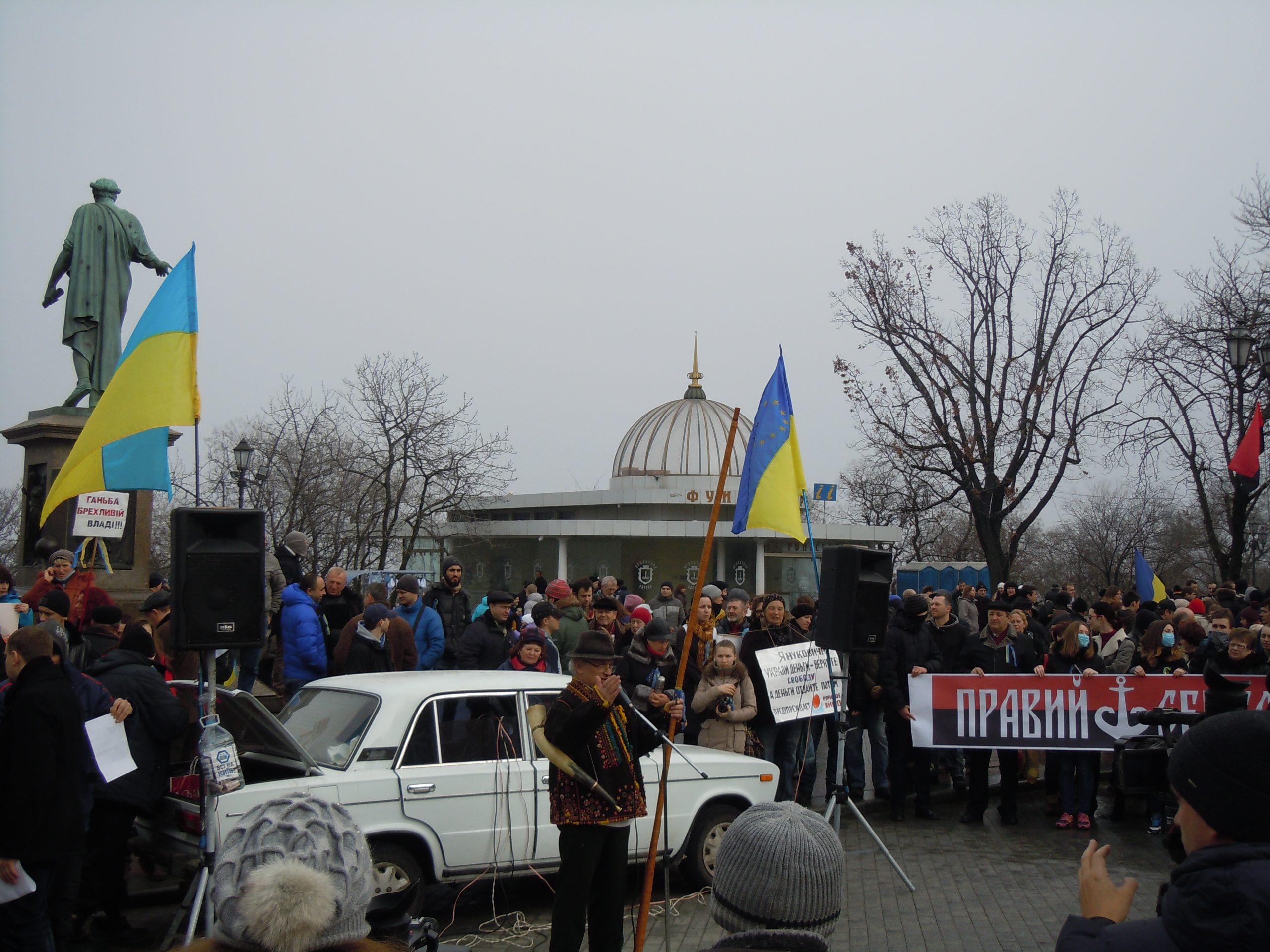 Liubomyr Kushlyk, Euromaidan In Odessa 3