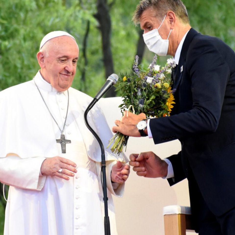 Візит Папи Франциска до ромського поселення поблизу Кошице привернув увагу світових ЗМІ