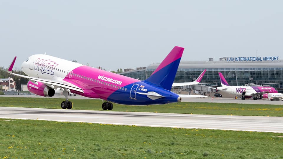 Угорський Wizz Air додасть в Україну сім літаків та відкриє нові маршрути