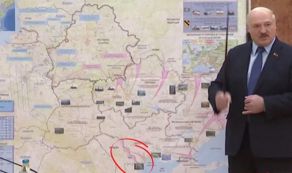 “У Міноборони переплутали”: посол Білорусі прокоментував карту Лукашенка зі стрілками до Молдови