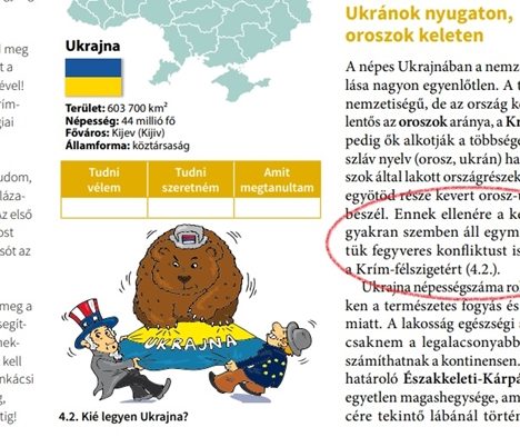 Угорський уряд пообіцяв змінити скандальний підручник географії з російськими наративами про Україну