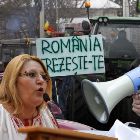 Страйки без політики: 93,6% румунів поважають протести фермерів і перевізників, але без ультраправих політиків